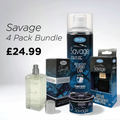 Savage 4 Pack Car Air Freshener Bundle